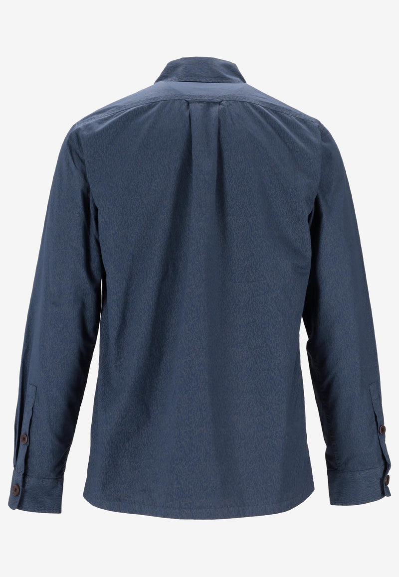 Paul Smith Long-Sleeved Shirt Navy M2R413ZPP22370_47