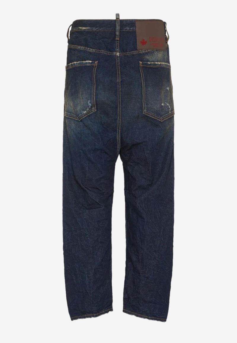 Dsquared2 Kawaii Straight-Leg Faded Jeans Denim S74LB1762D30011_470