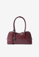 Stella McCartney Ryder Faux Leather Shoulder Bag Burgundy 7B0138WP0533_6017