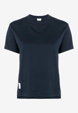 Thom Browne Relaxed Jersey T-shirt Navy FJS036A05398_415