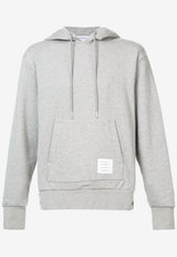 Thom Browne Classic Loopback Hooded Sweatshirt Gray MJT086A03377_055