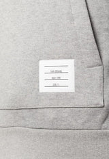 Thom Browne Classic Loopback Hooded Sweatshirt Gray MJT086A03377_055