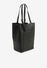 Golden Goose DB 24/7 North-South Leather Shoulder Bag Black GWA00632A000651_90100