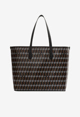 No. 55 Monogram Coated Canvas Tote Bag