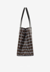 Au Départ No. 55 Monogram Coated Canvas Tote Bag Black BWTT004_282