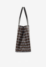 No. 55 Monogram Coated Canvas Tote Bag