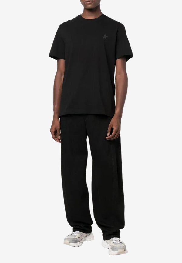 Golden Goose DB Star Print T-shirt Black GMP01220P000593_90100