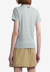 Thom Browne Name Tag Patch T-shirt Gray FJS036A05398_055