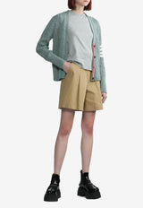 Thom Browne Name Tag Patch T-shirt Gray FJS036A05398_055