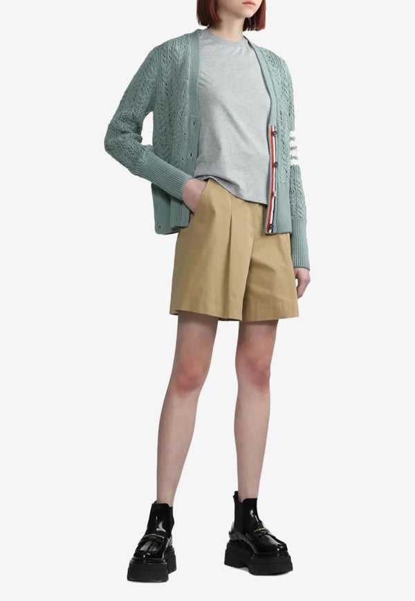 Thom Browne Name Tag Patch T-shirt Gray FJS036A05398_055