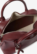 Stella McCartney Ryder Faux Leather Top Handle Bag Burgundy 7B0139WP0533_6017