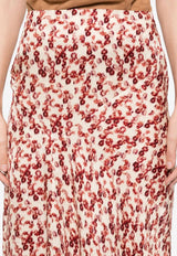 Isabel Marant Lisanne Silk-Blend Midi Skirt Multicolor JU0080FAC3J10I_80GT