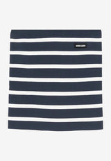 Miu Miu Striped Tube Top Blue MMV285SOOO17NC_F0761