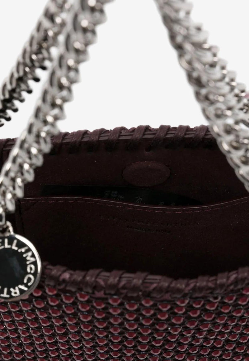 Stella McCartney Mini Falabella Crystal Tote Bag Bordeaux 700109WP0329_6008