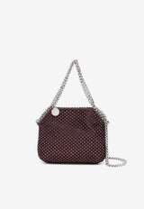 Stella McCartney Mini Falabella Crystal Tote Bag Bordeaux 700109WP0329_6008