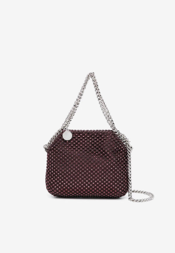 Stella McCartney Mini Falabella Crystal Tote Bag Bordeaux 700109WP0329_6008