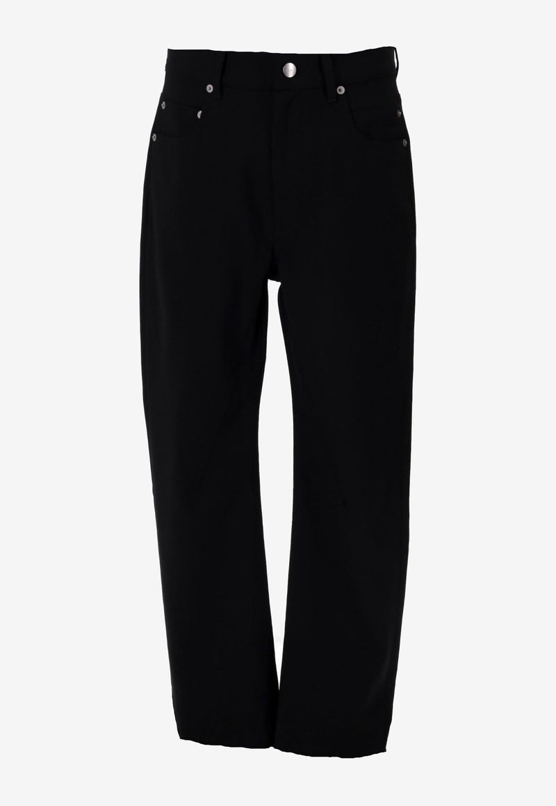 Rick Owens Detroit Cut Straight-Leg Jeans Black RP01E7324ZL_09