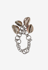 Niccolò Pasqualetti Sea Shells Chain Necklace Silver NP07G020CHAI_SHEL