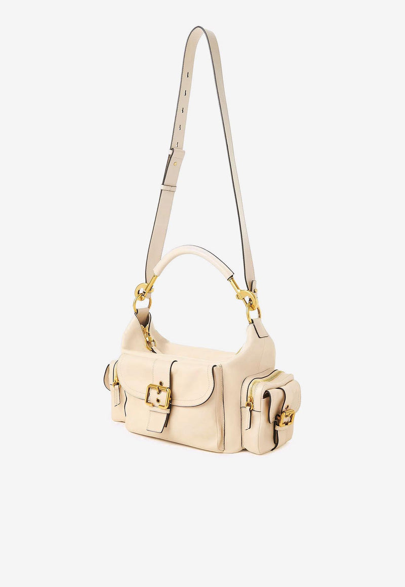 Chloé Shiny Leather Camera Bag Beige CHC24AS533N83_24Q_Sweet Beige_32772859