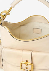 Chloé Shiny Leather Camera Bag Beige CHC24AS533N83_24Q_Sweet Beige_32772859