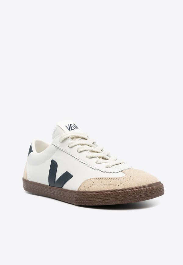 Veja Volley O.T. Leather Sneakers White VO2003531B_WHITE_NAUTICO_BARK