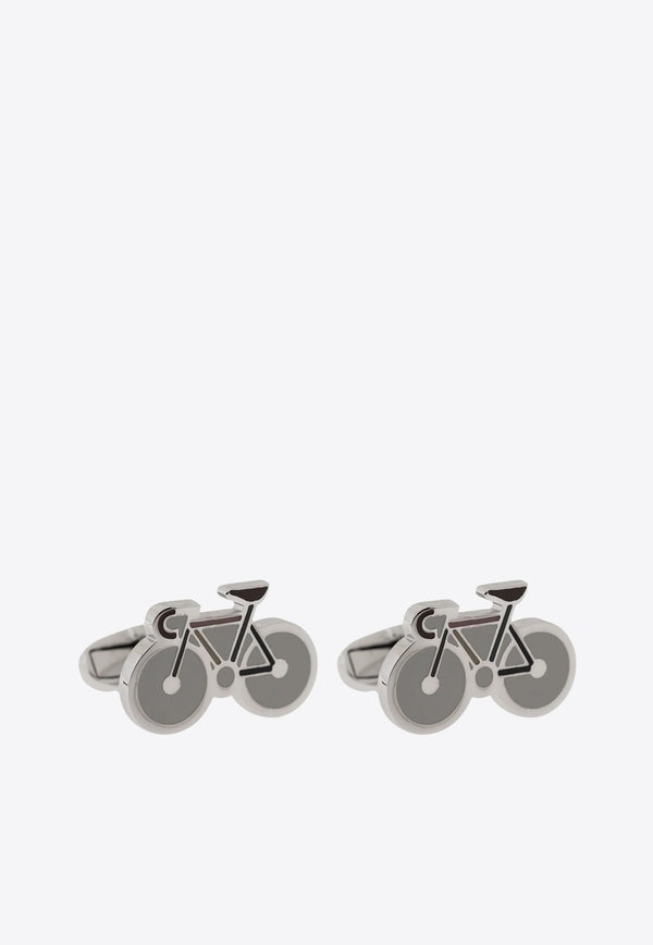 Paul Smith Bike Cufflinks Silver M1ACUFFPBIKE_82
