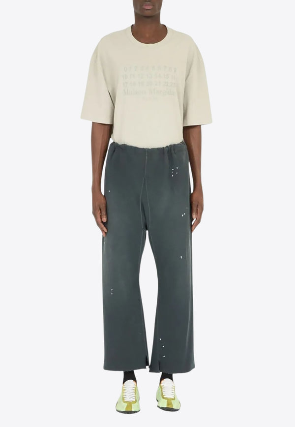 Maison Margiela Paint Splatter Track Pants Gray S50KA0677M25019_861
