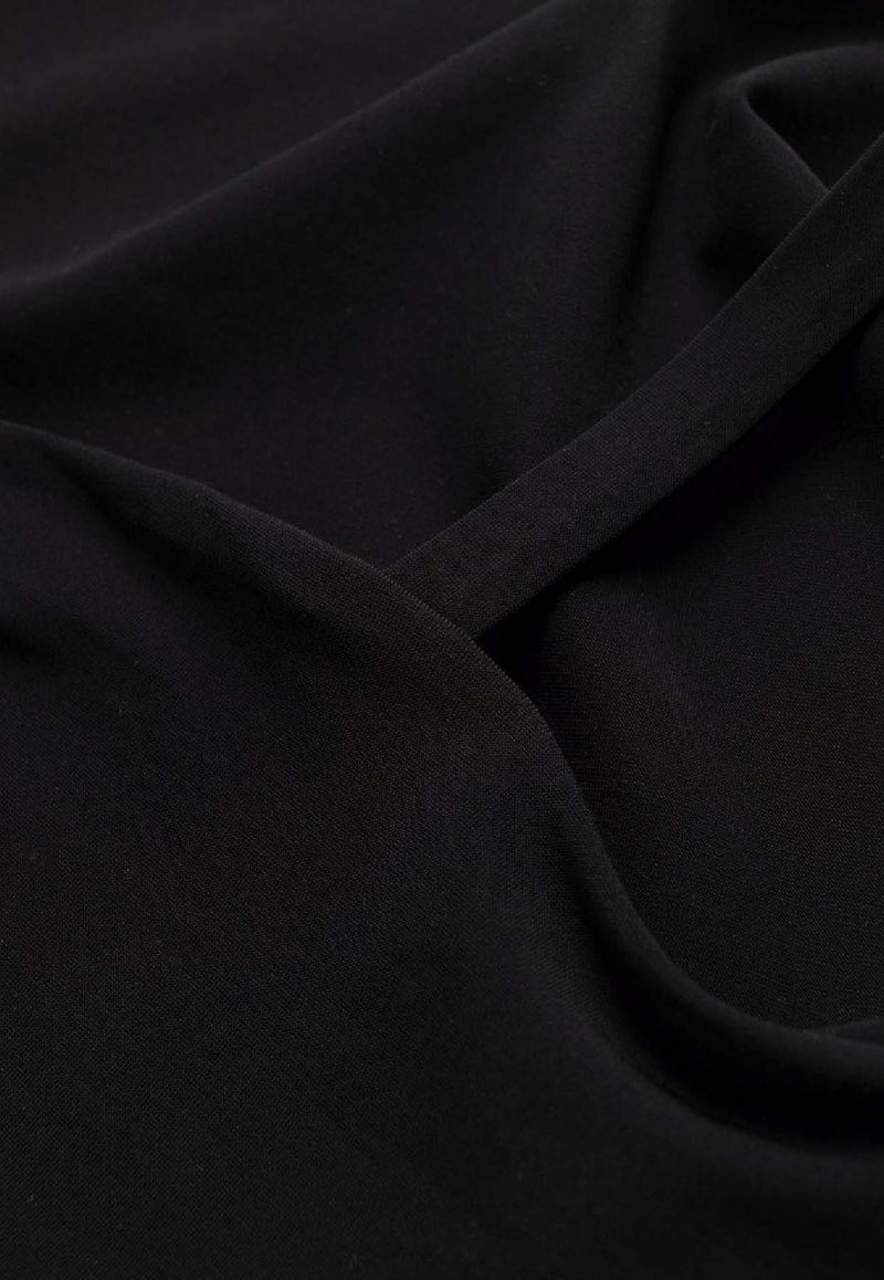 Lido Uno Criss-Cross One-Piece Swimsuit Black UNO_BLACK