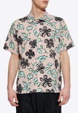 Paul Smith Floral Print Short-Sleeved Shirt Multicolor M2R695UP22309_20