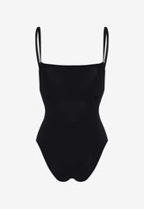 Lido Tre Square-Neck One-Piece Swimsuit Black TRE_Black