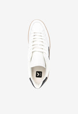 V-12 Leather Low-Top Sneakers