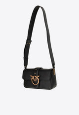 PINKO Mini Love One Crossbody Bag Black 104340A2C2_Z99Q