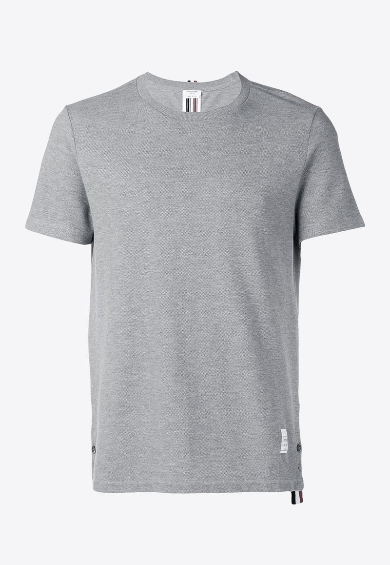 Thom Browne RWB-Stripes T-shirt Gray MJS056A00050_055