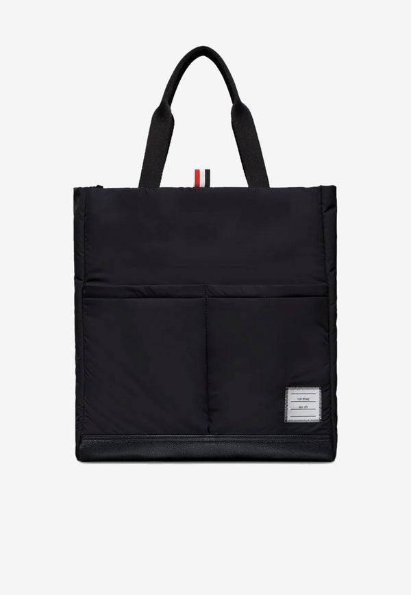 Thom Browne Poly Twill Canvas Shoulder Bag Black UAG228A07259_001