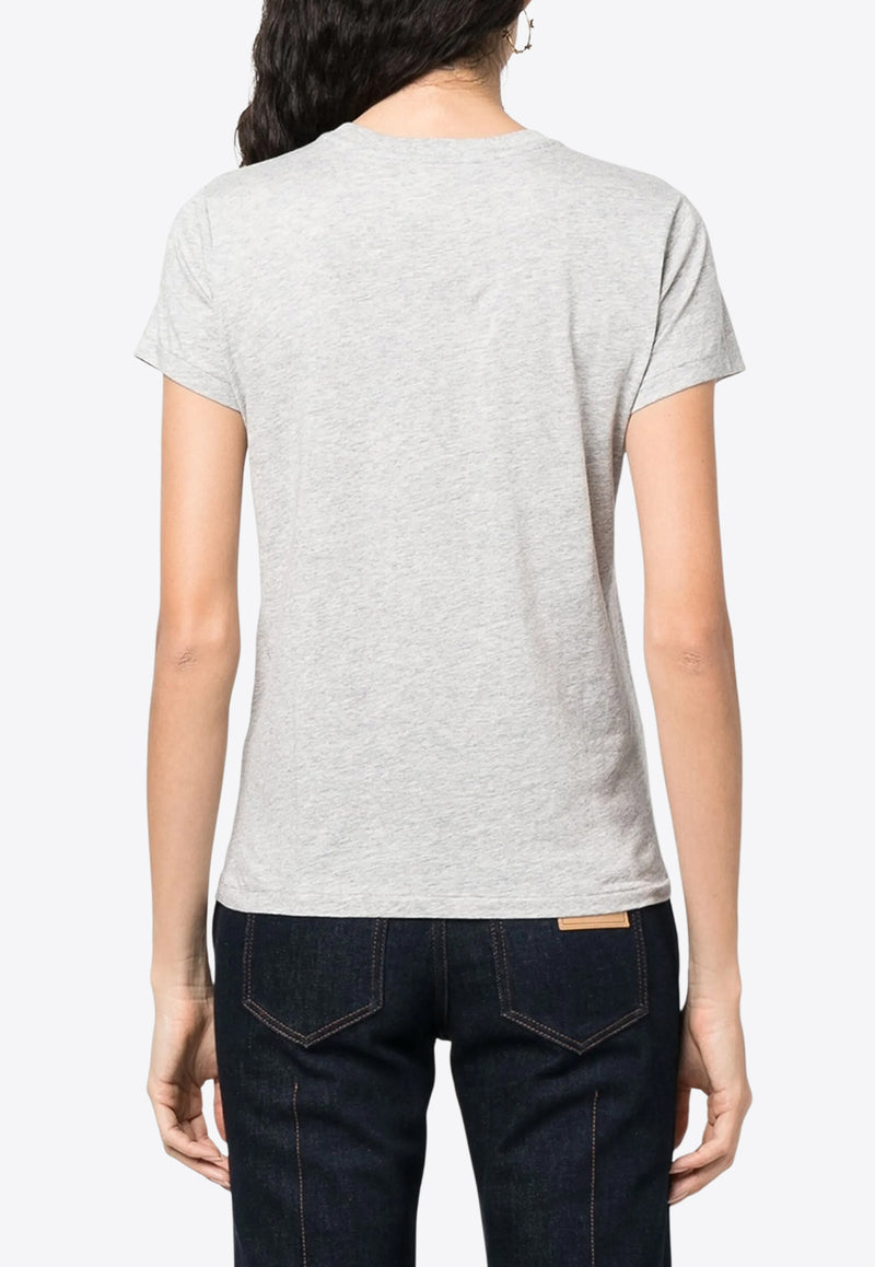 Ralph Lauren Embroidered Pony T-shirt Gray 211898698008_020