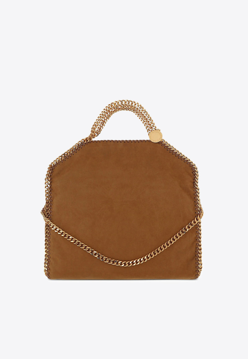 Stella McCartney Falabella Suede Shoulder Bag Brown 234387WP0543_5742