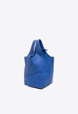 Ralph Lauren Small Polo Play Top Handle Bag Blue 428944657007_JF