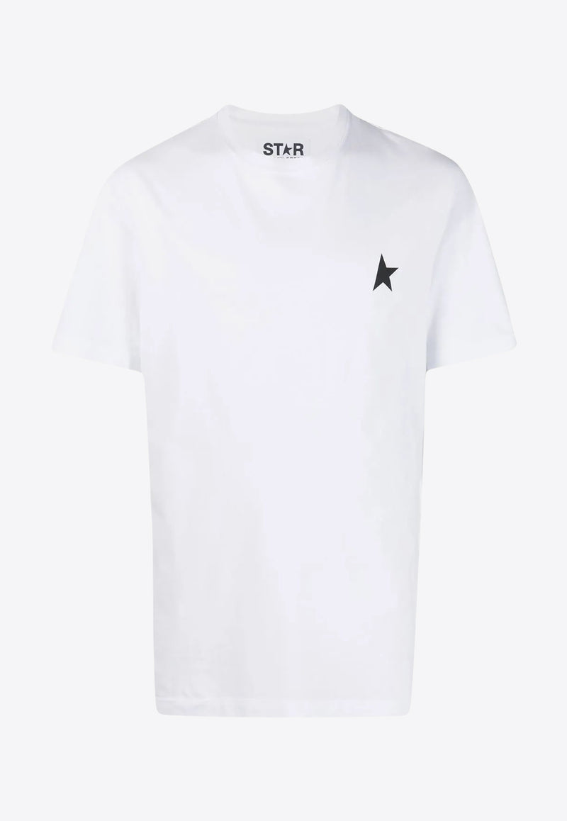 Golden Goose DB Star Logo Print T-shirt White GMP01220P000593_10364