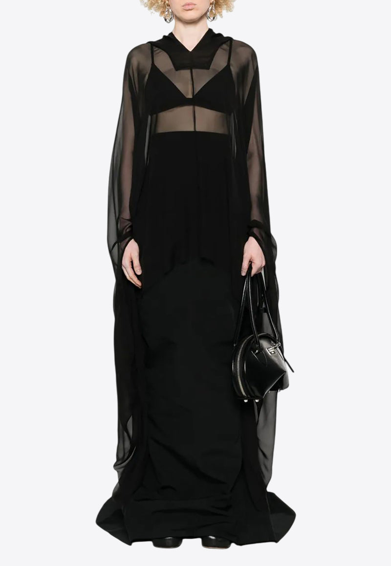 Rick Owens Lido Maxi Skirt Black RO01E7375PCVS_09