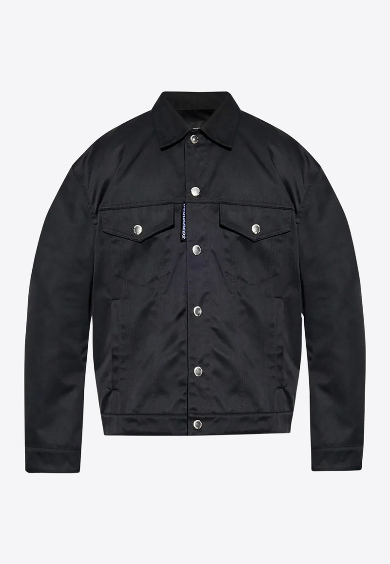 Dsquared2 Ever Jean D2 Overshirt Black S74AM1618D35272_900