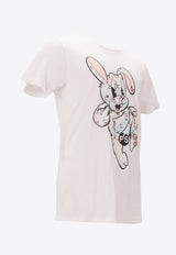 Paul Smith Bunny Print Slim T-shirt White M2R010RPP5132_1