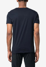 Paul Smith Logo Print T-shirts - Set of 3 Navy M1A389M3PK_47