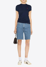 Ralph Lauren Embroidered Pony T-shirt Navy 211898698006_410