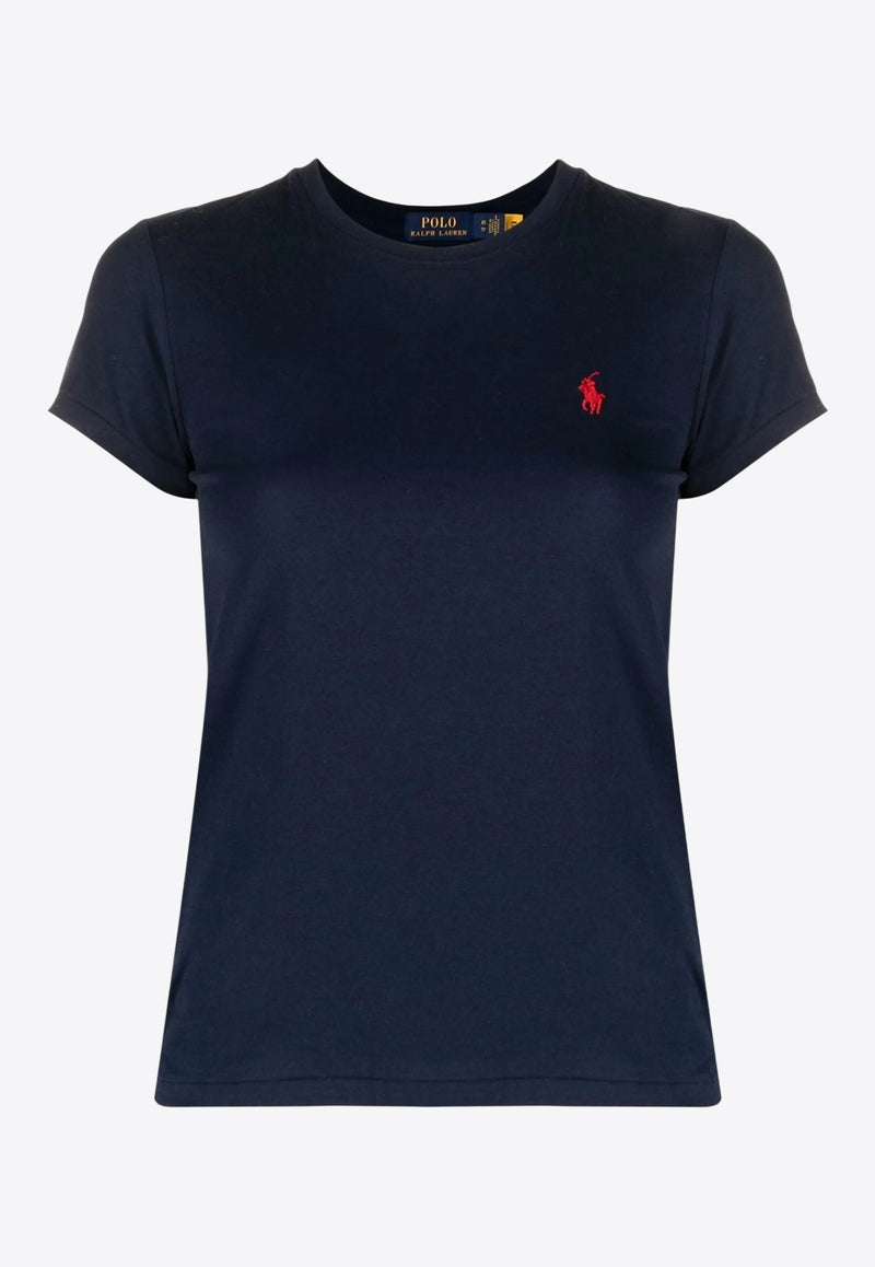 Ralph Lauren Embroidered Pony T-shirt Navy 211898698006_410