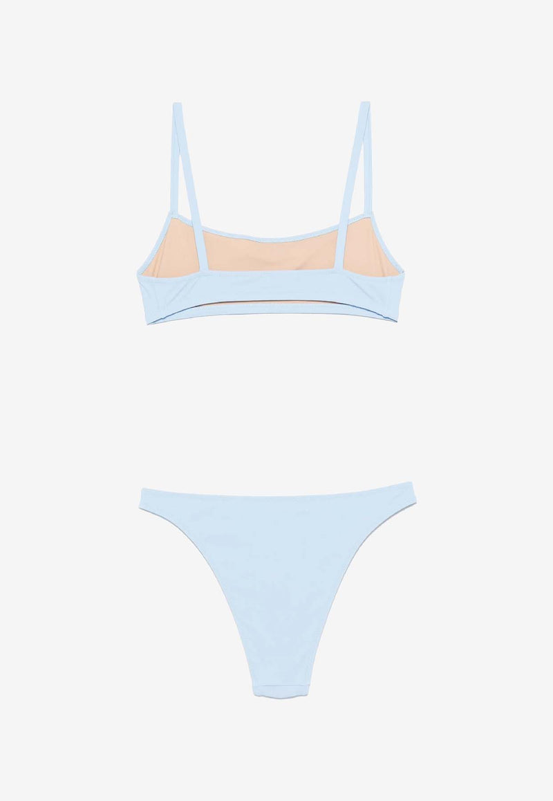 Lido Undici Bandeau-Style Bikini Light Blue UNDICILW_Acqua