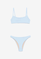 Lido Undici Bandeau-Style Bikini Light Blue UNDICILW_Acqua