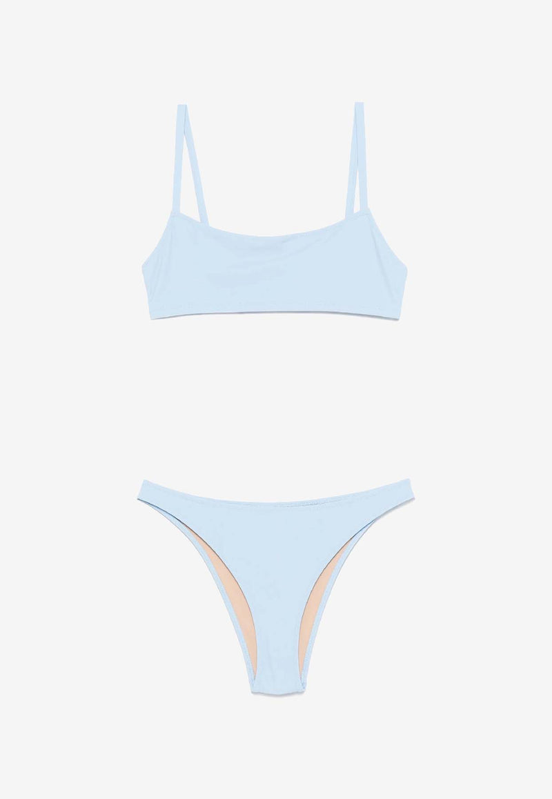 Lido Undici Bandeau-Style Bikini Light Blue UNDICILW_Acqua