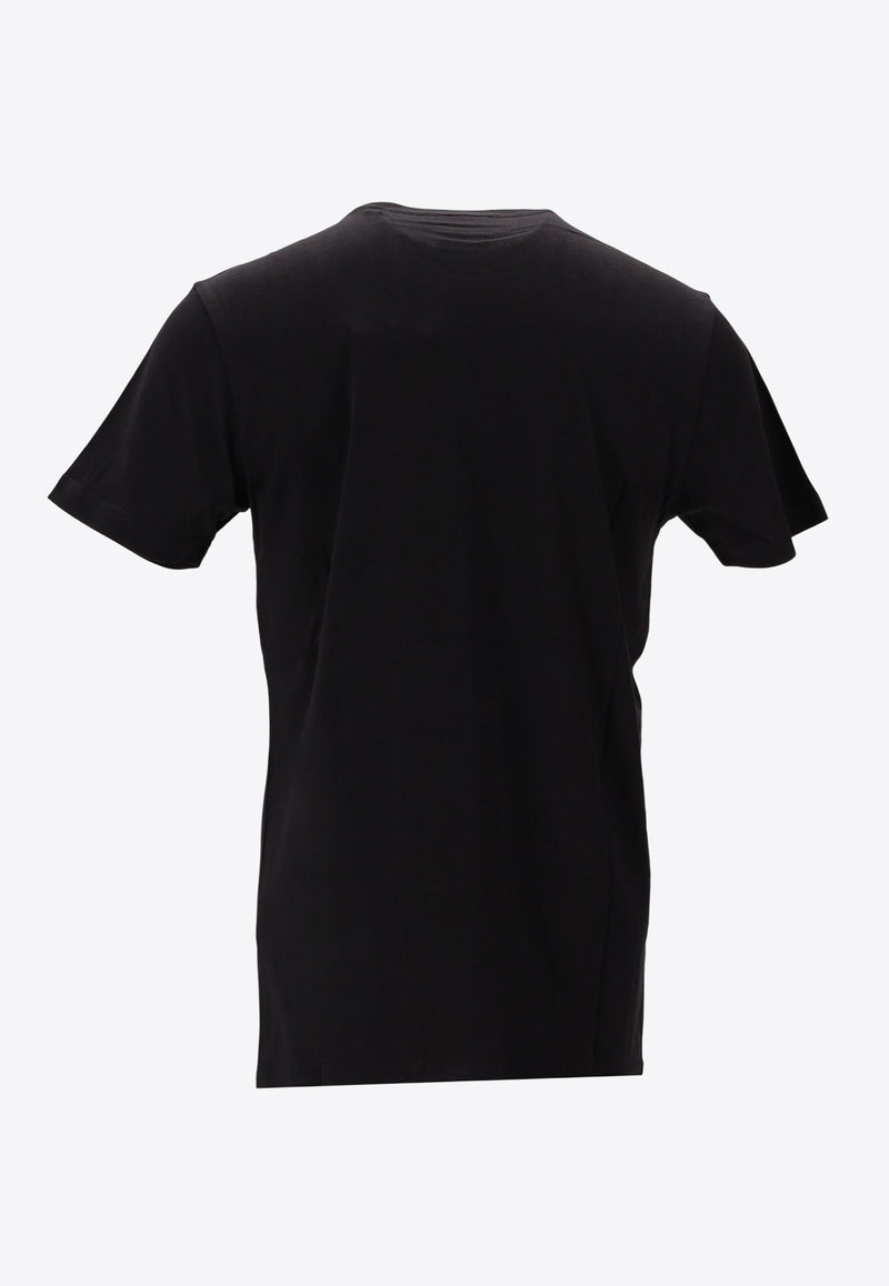 Paul Smith Logo Print T-shirt Black M2R010RPP5130_79