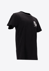 Paul Smith Logo Print T-shirt Black M2R010RPP5130_79