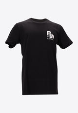 Paul Smith Logo Print T-shirt Black M2R010RPP5130_79
